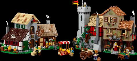 LEGO Icons Medieval Town Square • Set 10332 • SetDB