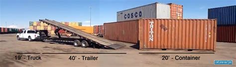 3 Tips for Shipping Container Delivery on a Tilt Bed Trailer ...