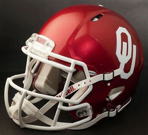 OKLAHOMA SOONERS NCAA Riddell SPEED Full Size Authentic Football Helmet | eBay