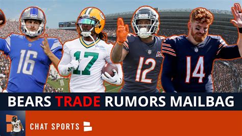 Bears Trade Rumors: Davante Adams, Allen Robinson & Andy Dalton + INSANE Jared Goff Trade Idea ...