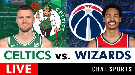 Celtics vs. Wizards Live Streaming Scoreboard, Play-By-Play, Highlights, Stats | 2023-24 NBA ...