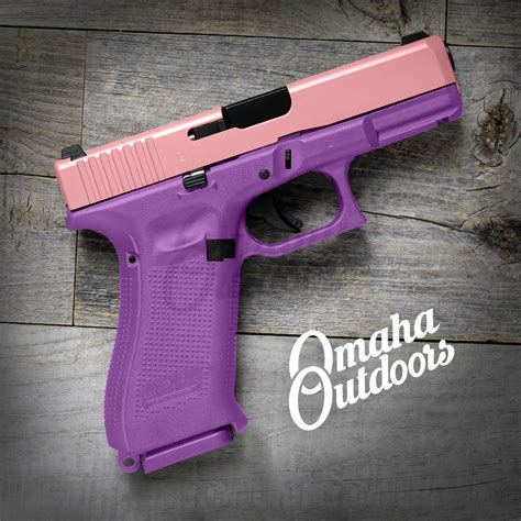 Glock 19X Gen 5 Purple Haze Pistol 10 RD 9mm Victoria Pink Slide - Omaha Outdoors