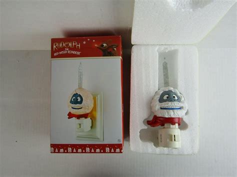 Rudolph the Red Nosed Reindeer Bumble Bubble Night Light by Roman, Inc ...