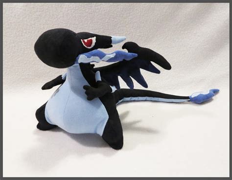 Mega Chubby Charizard X Plush by kamidake on DeviantArt