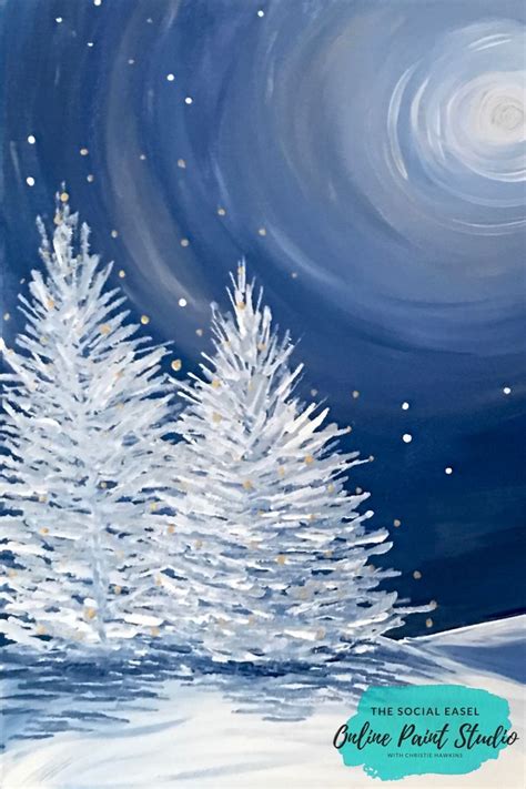 Acrylic Painting Tips and Tutorials | Christmas paintings on canvas, Basic painting, Christmas ...