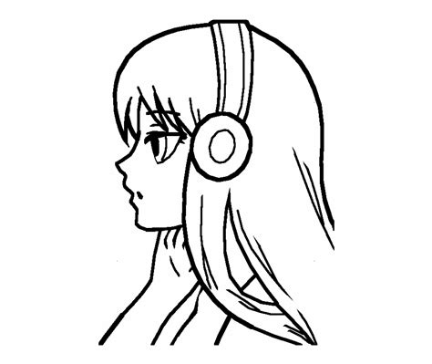 udin: [Download 39+] Outline Anime Girl Base Sketch