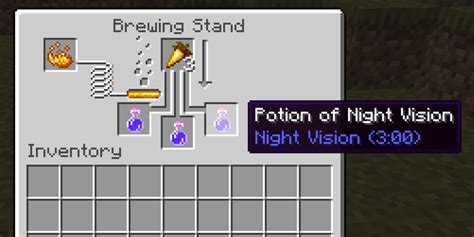 How to Make Night Vision Potion in Minecraft - Minecraft Wiki - Micdoodle8