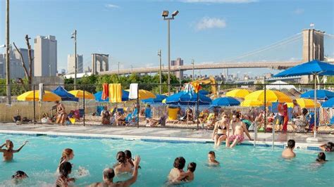 A pop-up pool is returning to Brooklyn Bridge Park this summer ...