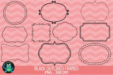 Frames Labels Clipart