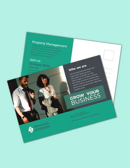 Business Postcard - 20+ Examples