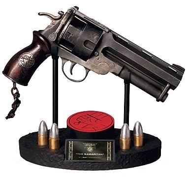 Hellboy: The Samaritan Revolver Prop Replica - Sideshow Collectibles - Hellboy - Prop Replicas ...