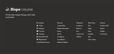 40+ Website Footer Examples and Ideas for Education Websites