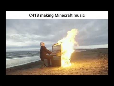 Minecraft soundtrack burning piano meme | Burning Piano | Know Your Meme