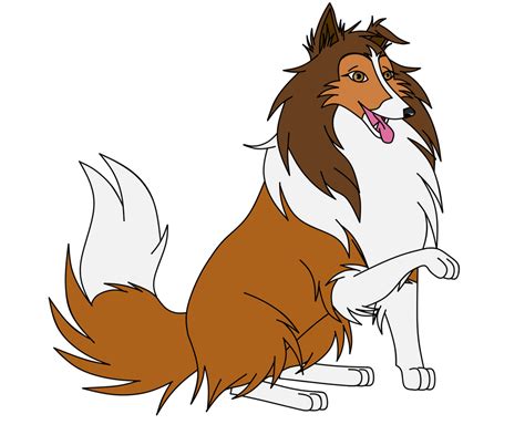 Lassie ( Color) by Blue-TheBlackWolf on DeviantArt