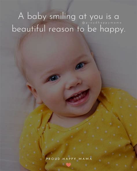 Baby smile quotes and sayings that will warm your heart! These cute ...