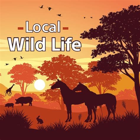 Premium Vector | Wildlife world day local zoo set world animal day ...