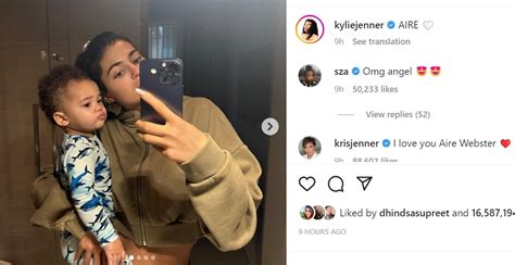 Kylie Jenner reveals name of her baby boy, drops adorable new photos ...