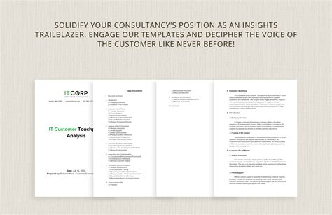 IT Customer Touchpoint Analysis Template in Word, PDF, Google Docs - Download | Template.net