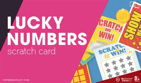 Lucky Numbers Scratch Card by Microgaming - Topboss Group 🎰