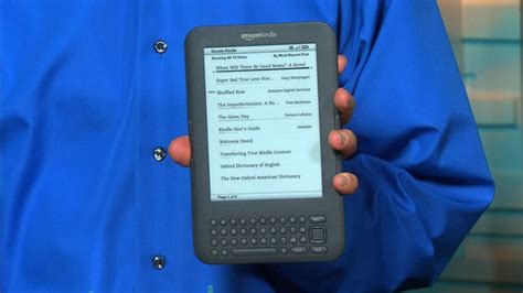 Amazon Kindle (third generation) - Video - CNET