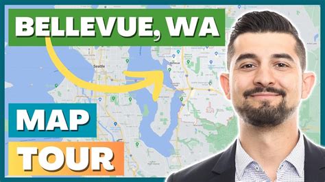 👉 Bellevue, WA City Map Tour | Moving To Bellevue | Living In Bellevue, WA | Seattle Real Estate ...
