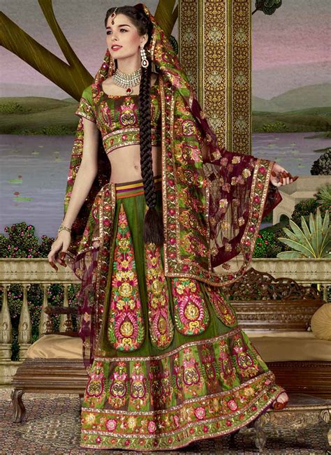 Fashion India: Rajasthani Bridal Lehenga