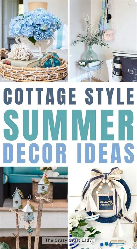 Cottage Style Summer Decor for Every Space in Your Home | Summer cottage decor, Cottage style ...