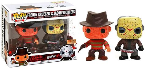 Funko Horror Classics POP! Movies Collectors Set: Freddy Krueger, Jason Voorhees, Michael Myers ...