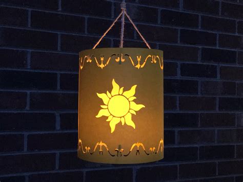 The Original Tangled Lantern | Rapunzel Lantern | Large Hanging Tangled Paper Lantern by ...