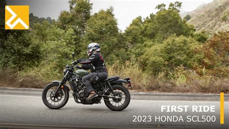 2023 Honda SCL500 First Ride Review