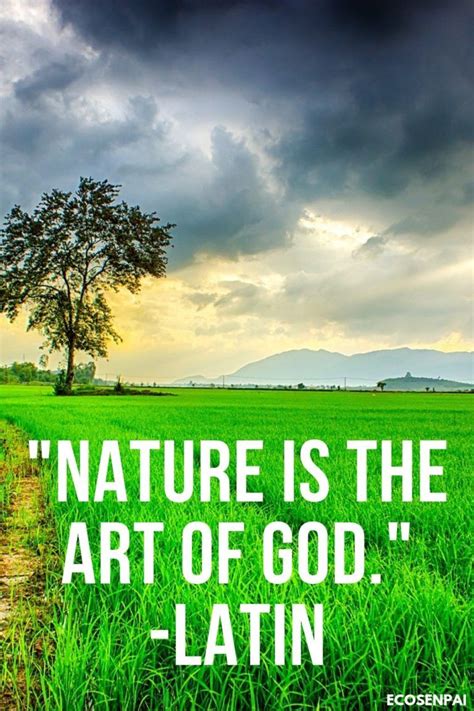 God Created Nature Quotes - ShortQuotes.cc