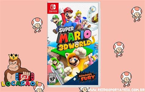 ALUGUEL PARA NINTENDO SWITCH SUPER MARIO 3D WORLD + BOWSER FURY - Rei dos Portáteis - De gamer ...