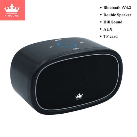 Kingone K55 Bluetooth Speaker Elegant Dual Speaker surrounded heavy ...