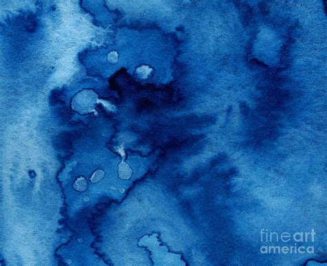 Blue Splash Watercolor Painting by Andrea Gingerich - Fine Art America