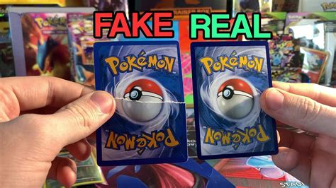 How To Identify Fake Pokémon Cards In 2021! - YouTube