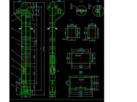 NE50 plate chain bucket elevator design CAD | Upwork