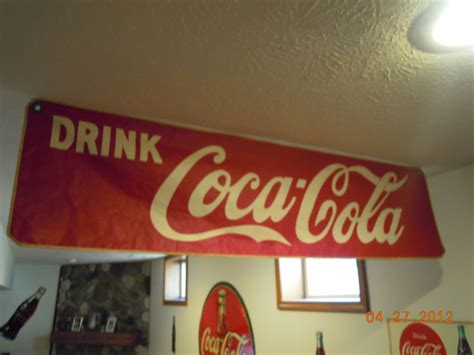 Coca-Cola Bottler's Banner, 2-sided, 60"x15" | Collectors Weekly