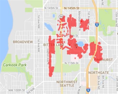 Seattle City Light Outage Map - Maping Resources