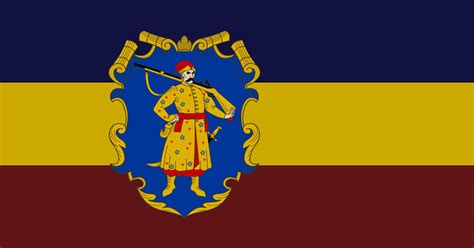 Flag of the Hetmanate of Ukraine by Sempiternus-Ultor on DeviantArt