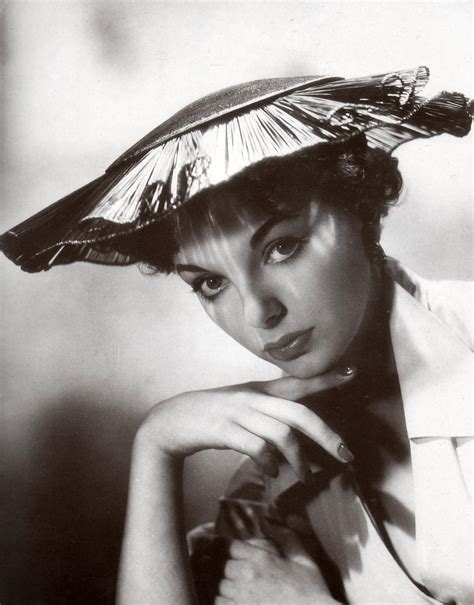 Young Joan Collins with a pancake on her head – We Heart Vintage blog: retro fashion, cinema and ...