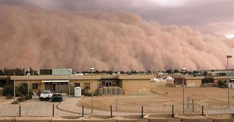 Giant dust storm from Africa's Sahara Desert set to arrive in the US and temporarily suppress ...