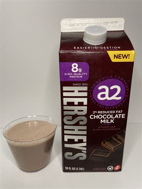 a2 Milk Hershey's Reduced Fat Chocolate Milk — Chocolate Milk Reviews