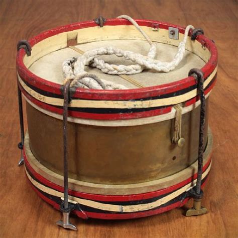 Four Vintage Marching Band Drums. | 258936 | Sellingantiques.co.uk