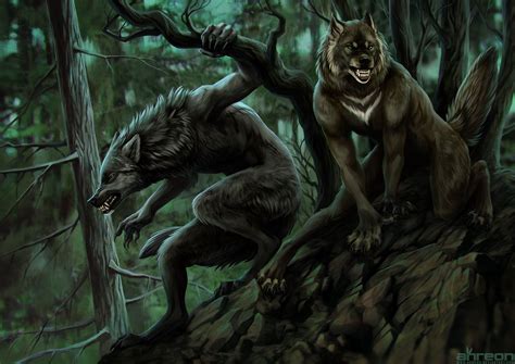 werewolves on the prowl by akreon on DeviantArt | Werewolf art, Werewolf, Vampires and werewolves