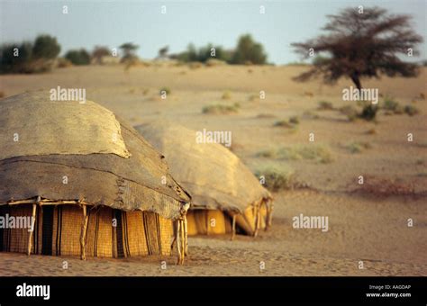 Tuareg camp - Timbuktu, Sahara Desert, MALI Stock Photo - Alamy