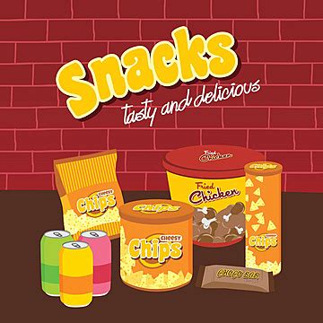 Fastfood Snacks Theme Set Unhealthy Can Food Vector, Unhealthy, Can ...