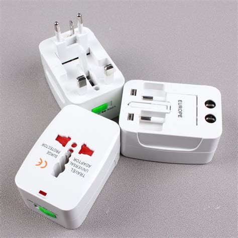 8 Pcs -XU US to EU UK AU &Universal AC Power Plug World Travel Adapter ...