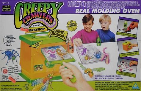 Vintage Creepy Crawlers Set