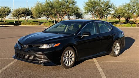 2018 Black Toyota Camry Le