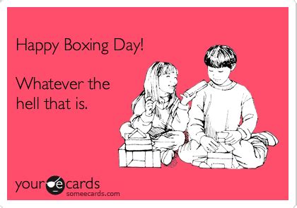 Funny Happy Boxing Day Pics - Funny PNG